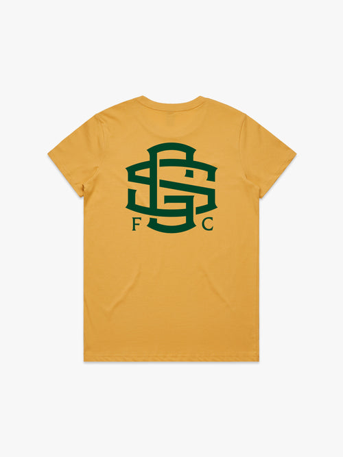 Ground Up GSFC Heritage Gold Womens T-Shirt