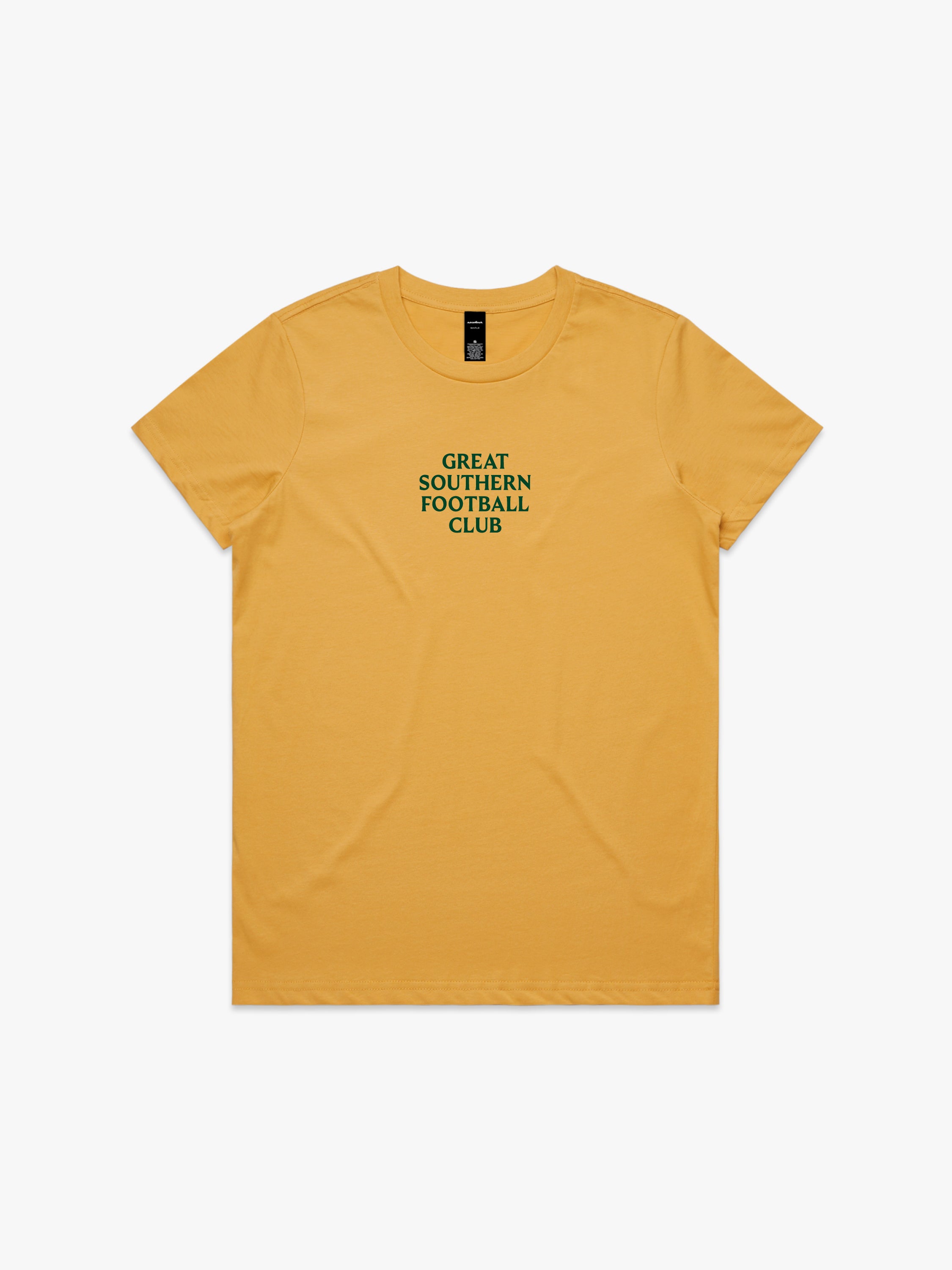 Ground Up GSFC Heritage Gold Womens T-Shirt