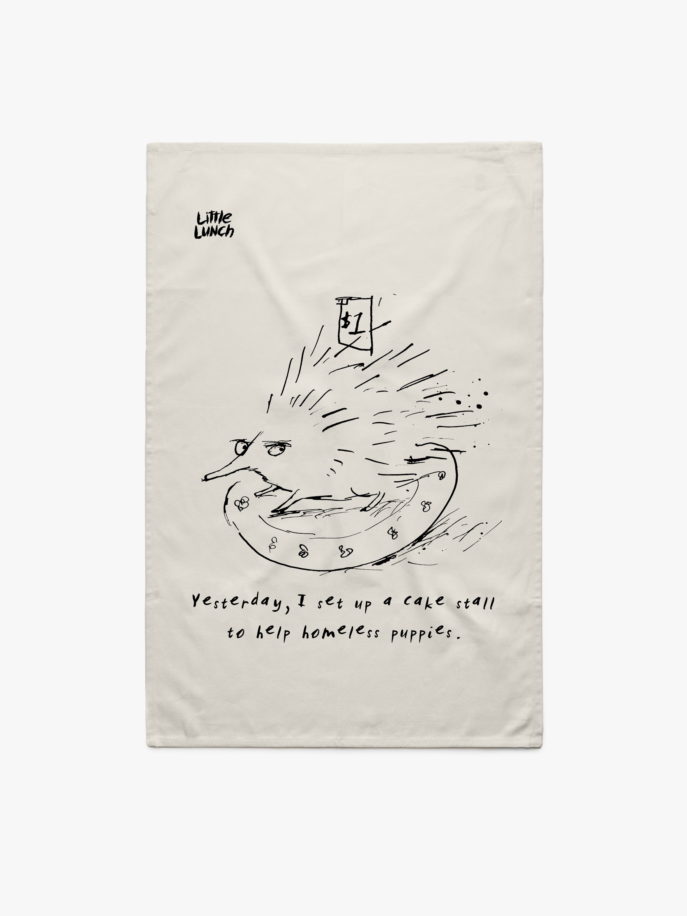 Little Lunch The Cake Stall Tea Towel