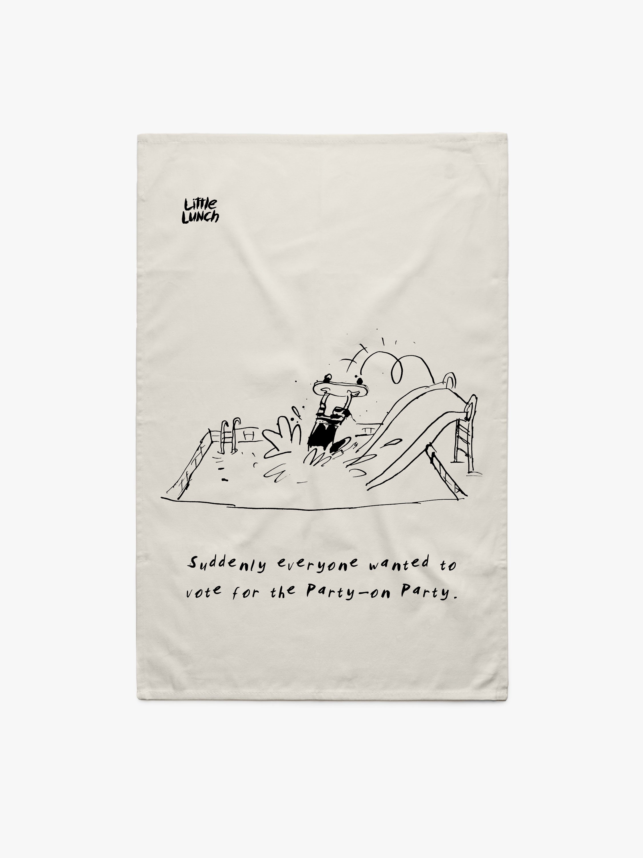 Little Lunch The Election Tea Towel
