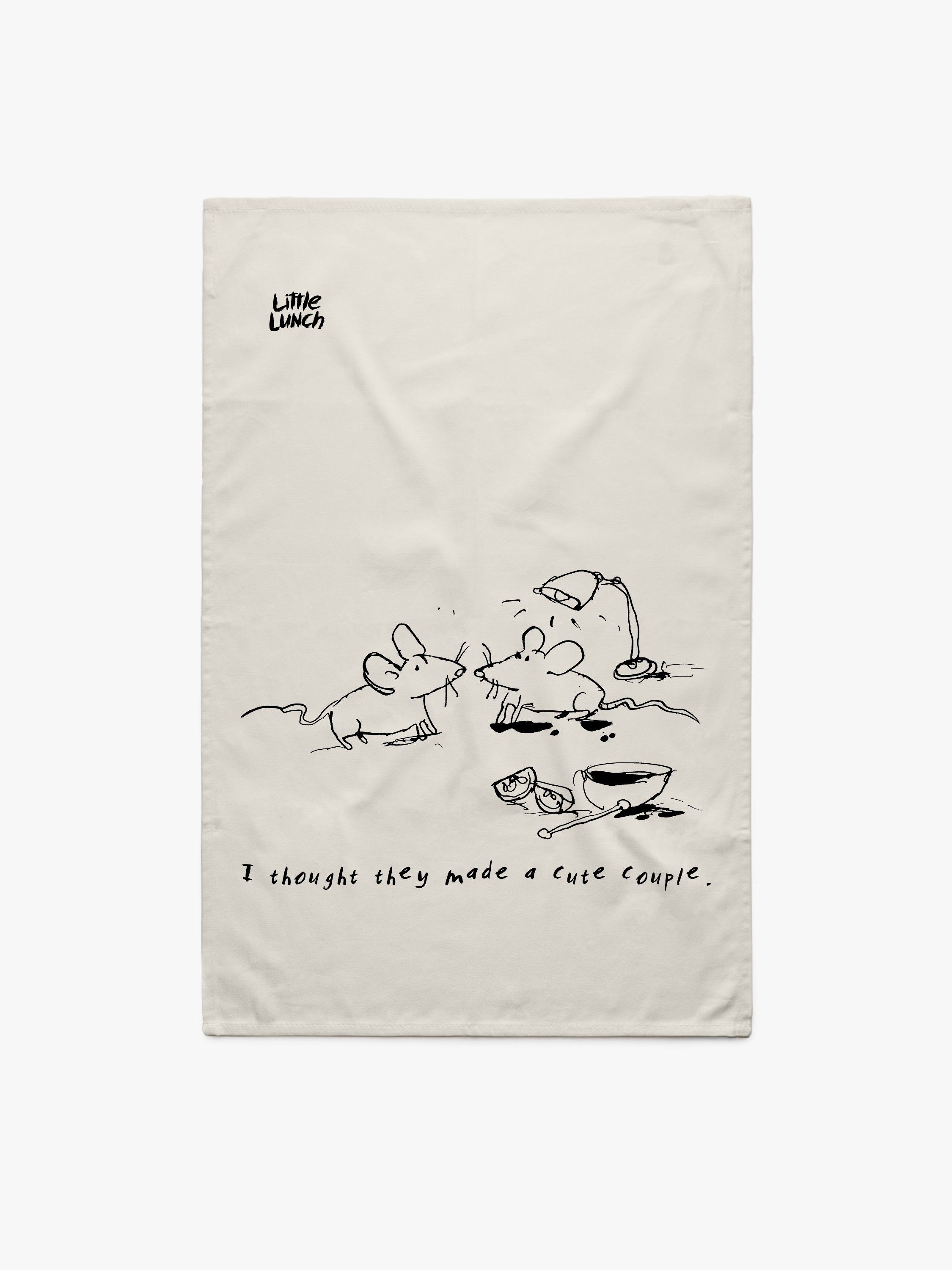 Little Lunch The Relationship Tea Towel