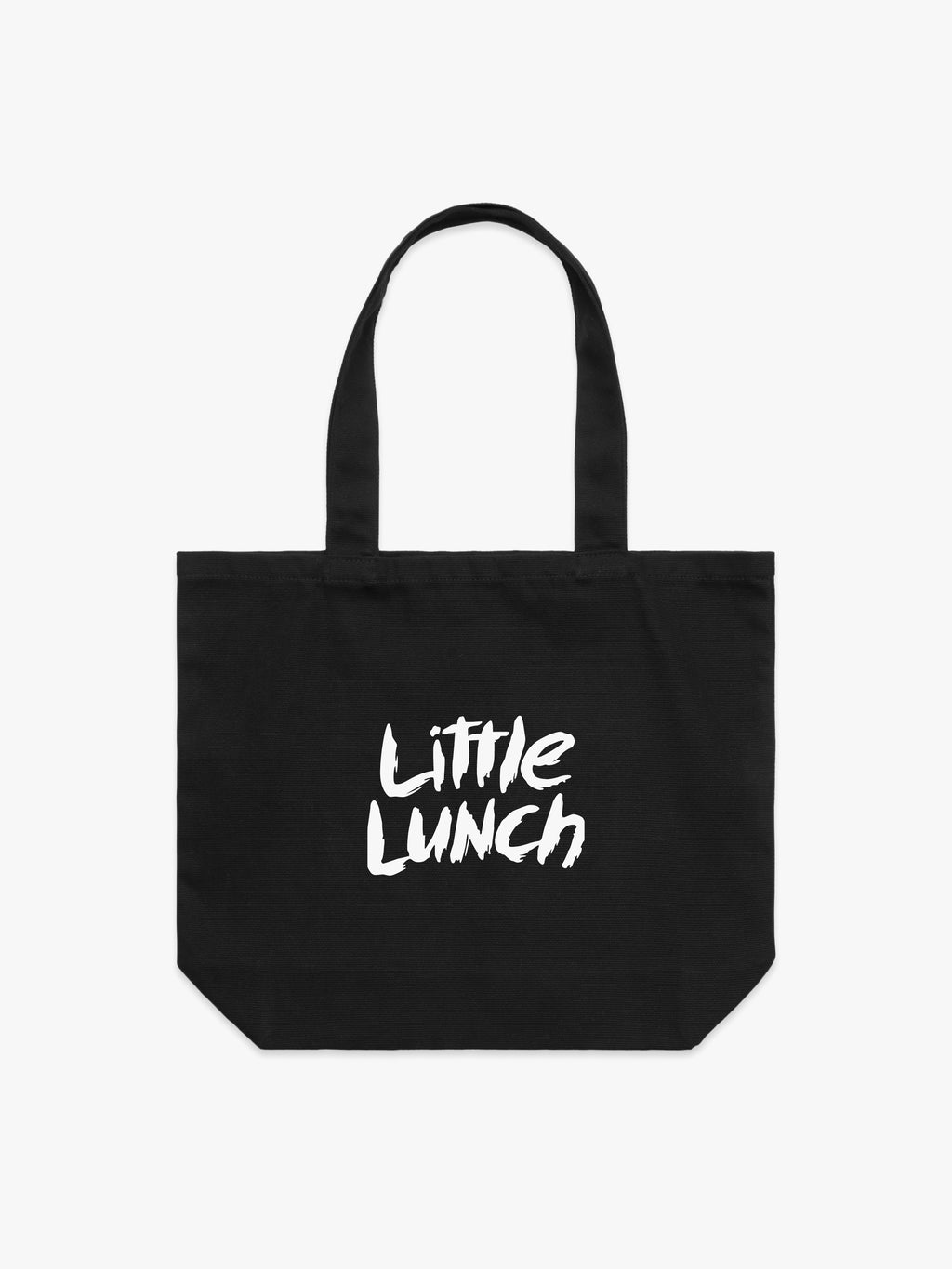 Little Lunch Hey, What You Doing? Tote Bag Black