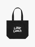 Little Lunch Hey, What You Doing? Tote Bag Black
