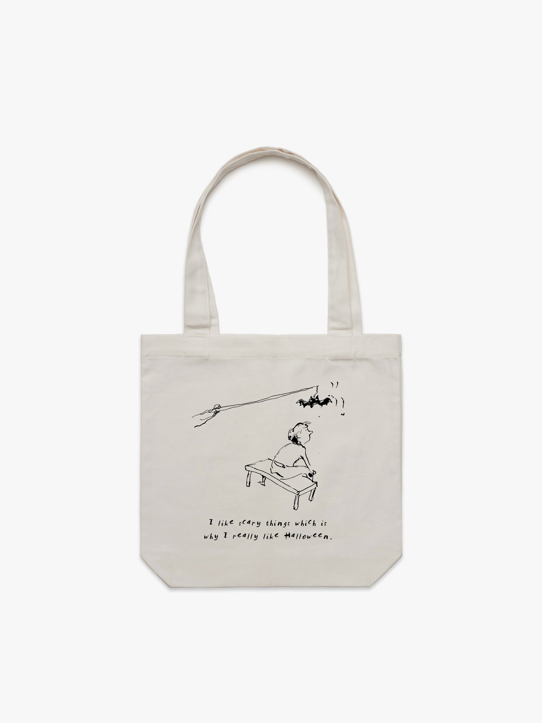 Little Lunch Mitch Vane Illustration The Halloween Horror Story Tote Bag
