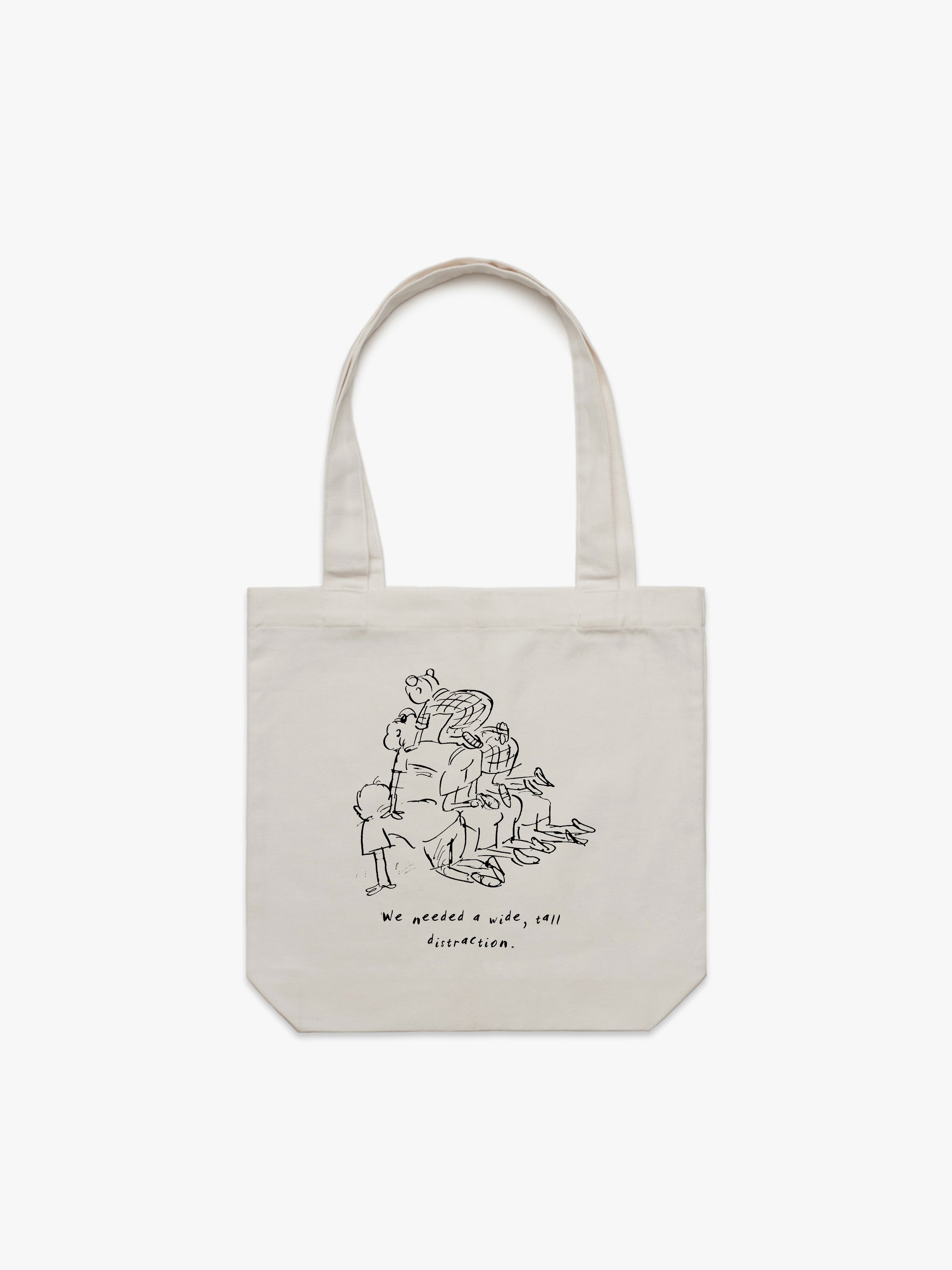 Little Lunch Mitch Vane Illustration The Milk Bar Tote Bag