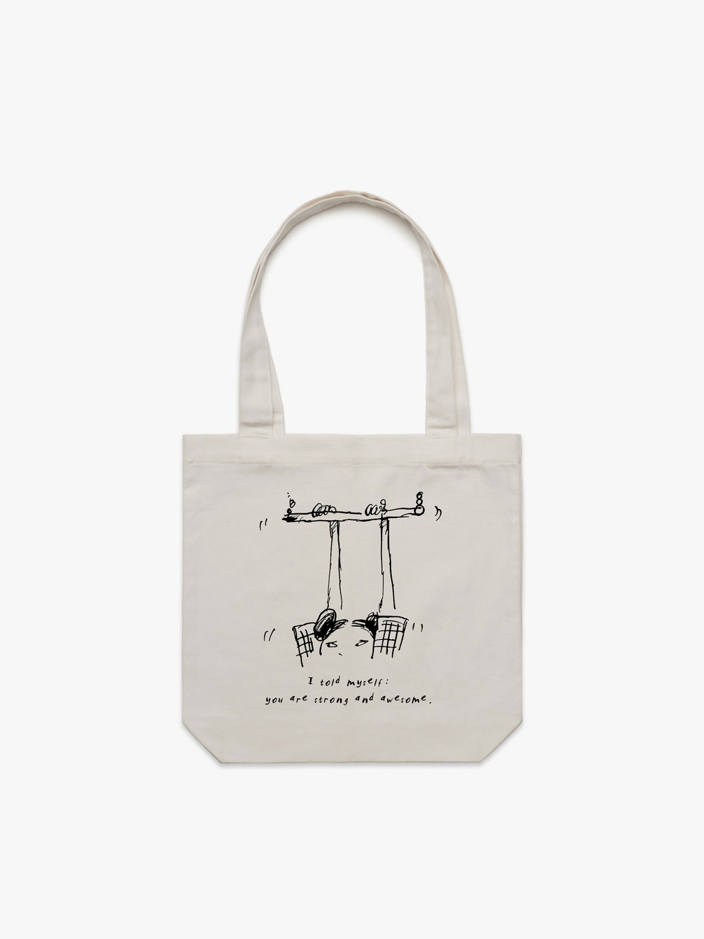 Little Lunch Mitch Vane Illustration The Monkey Bars Tote Bag