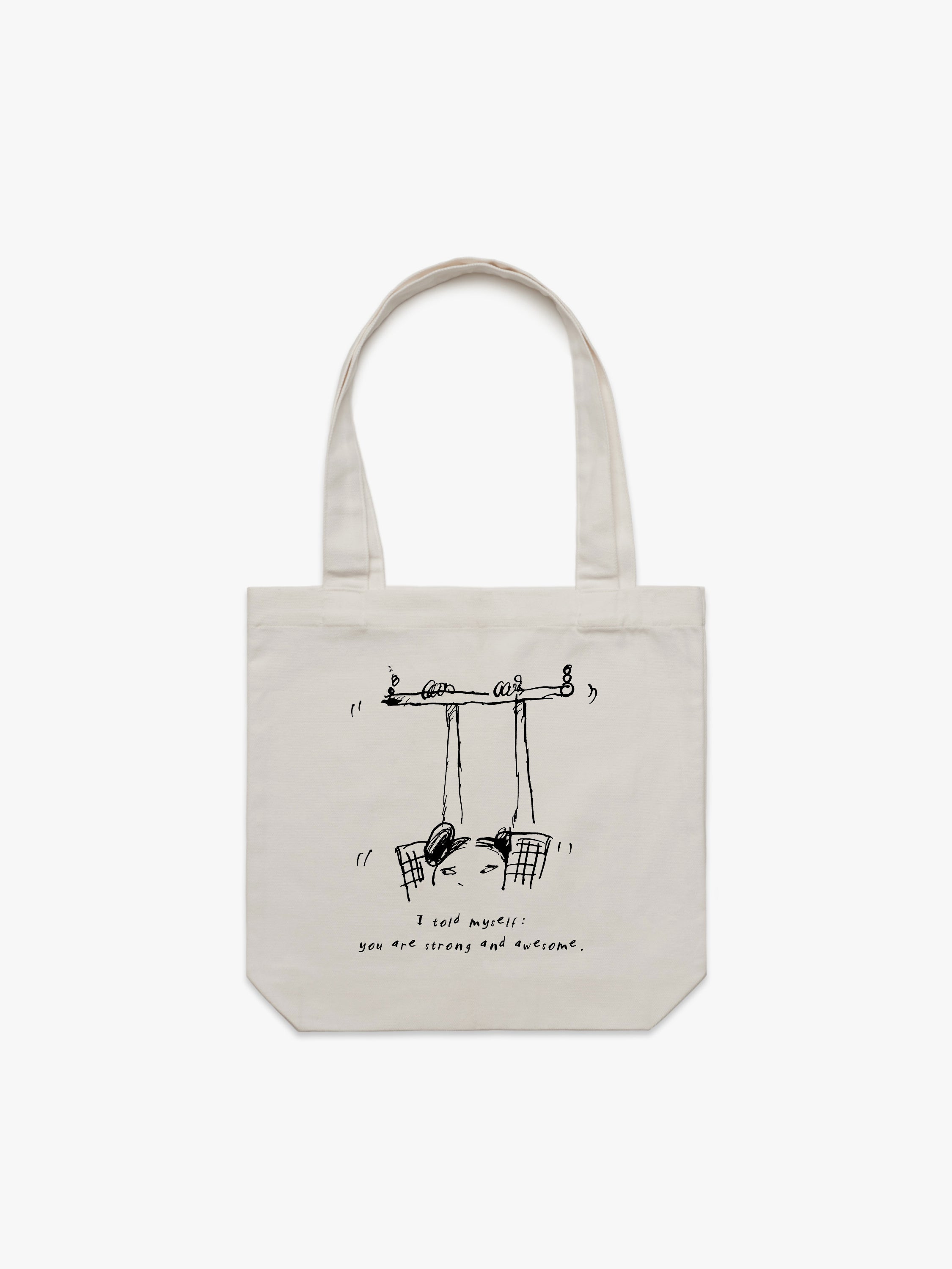 Little Lunch Mitch Vane Illustration The Monkey Bars Tote Bag