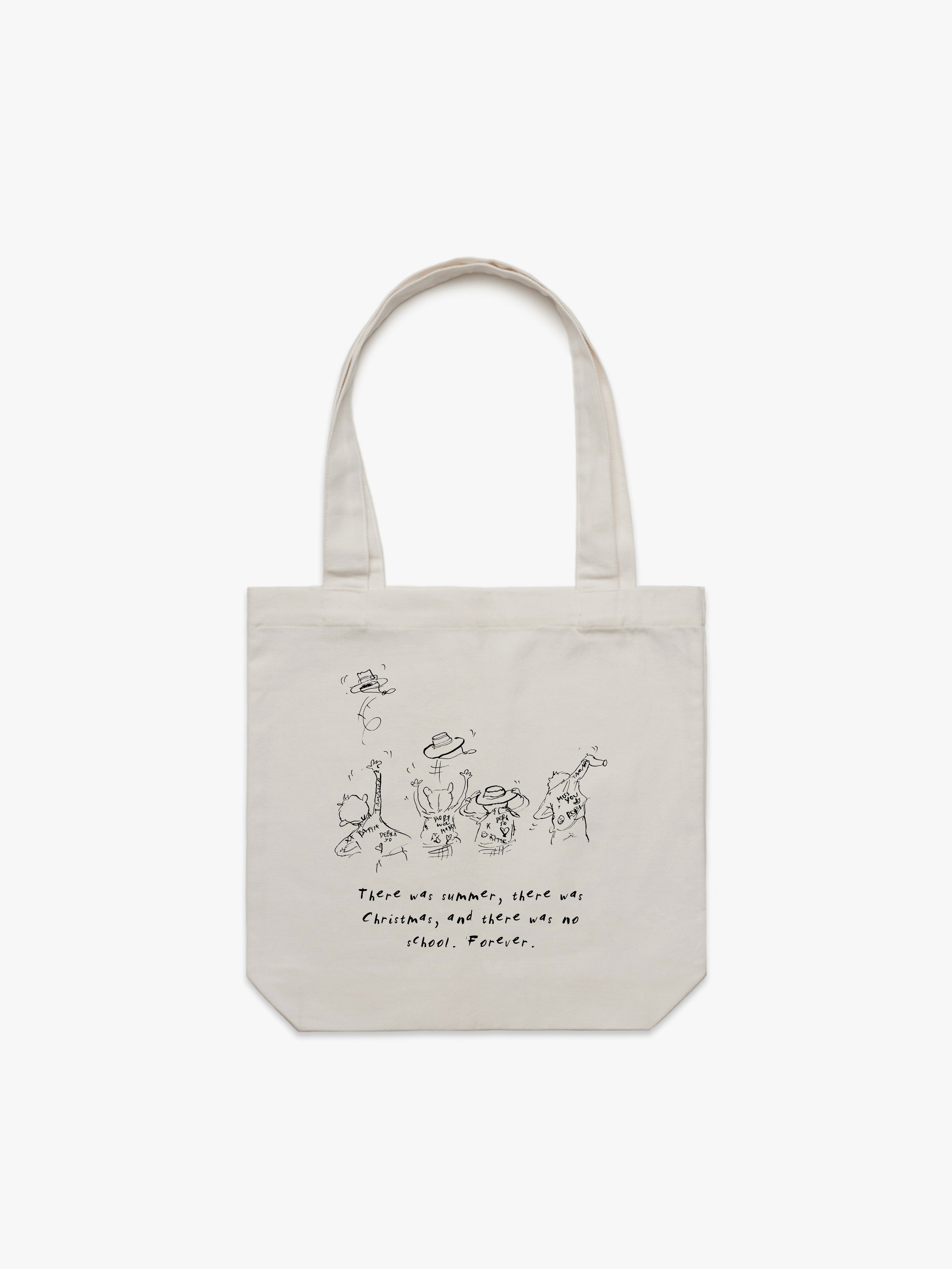 Little Lunch Mitch Vane Illustration The Nightmare Before Graduation Tote Bag