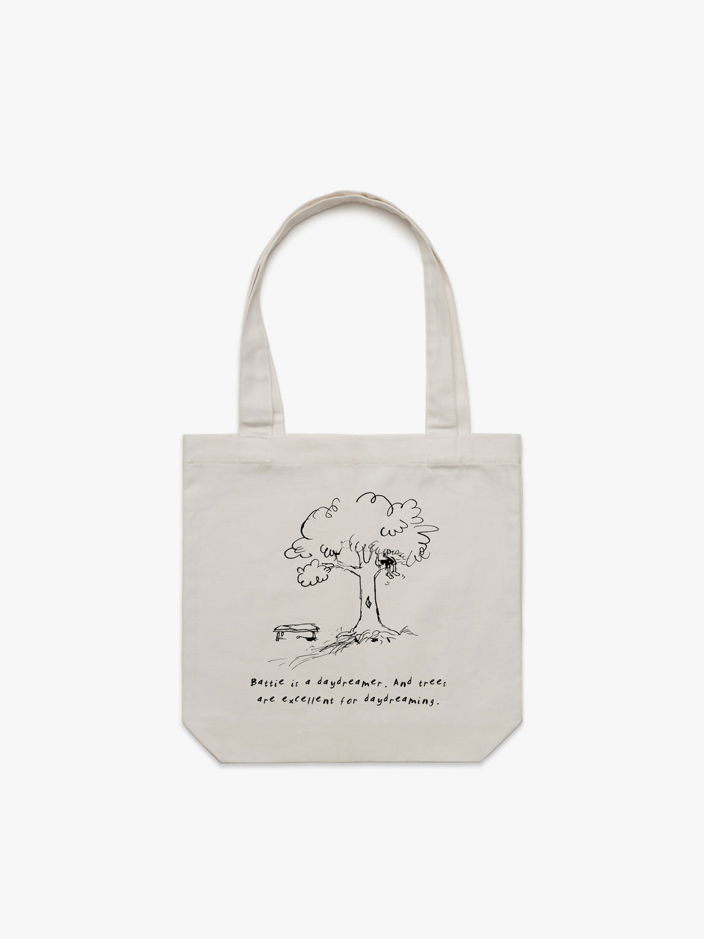 Little Lunch Mitch Vane Illustration The Old Climbing Tree Tote Bag