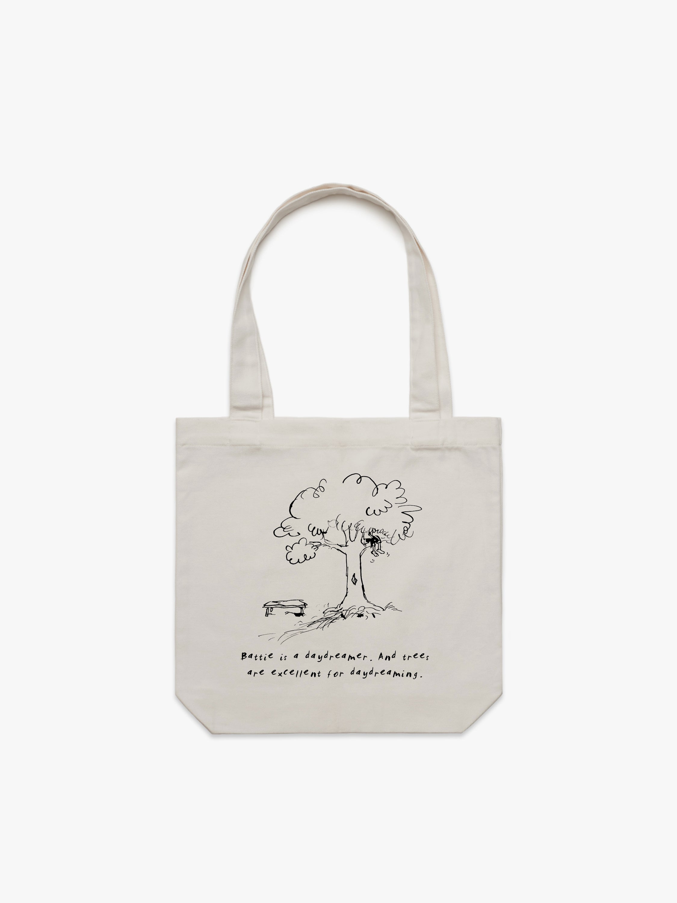 Little Lunch Mitch Vane Illustration The Old Climbing Tree Tote Bag