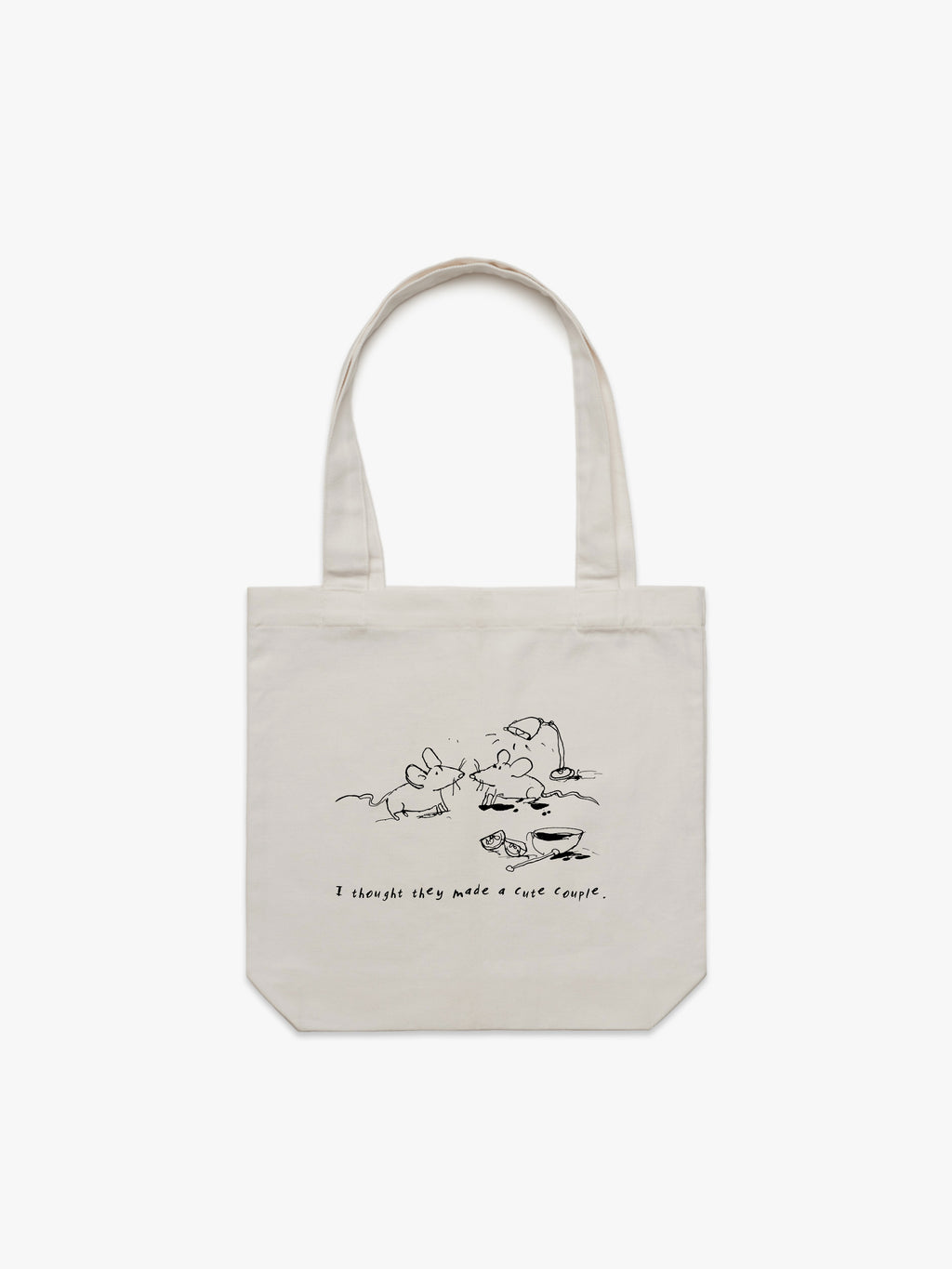 Little Lunch Mitch Vane Illustration The Relationship Tote Bag