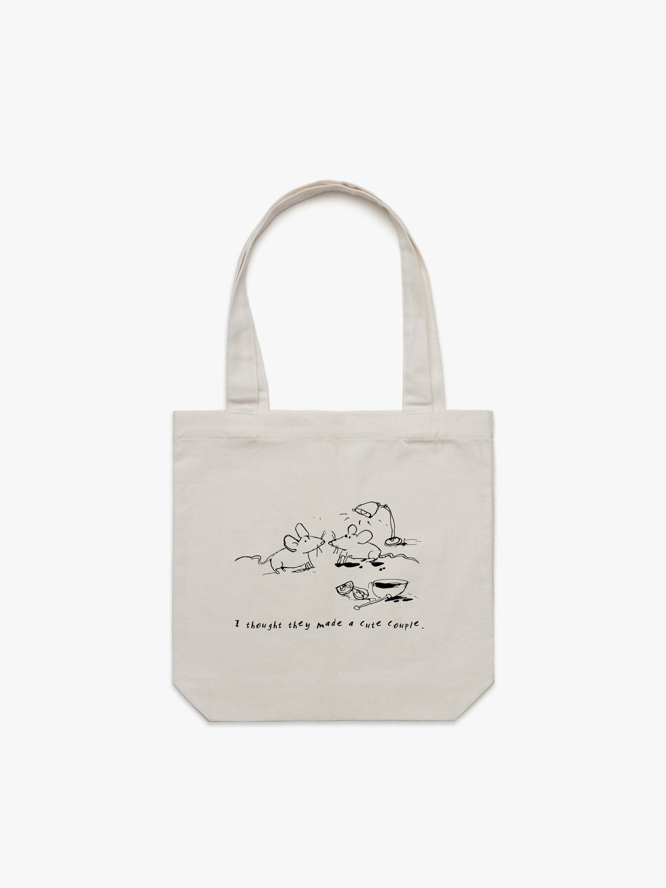 Little Lunch Mitch Vane Illustration The Relationship Tote Bag