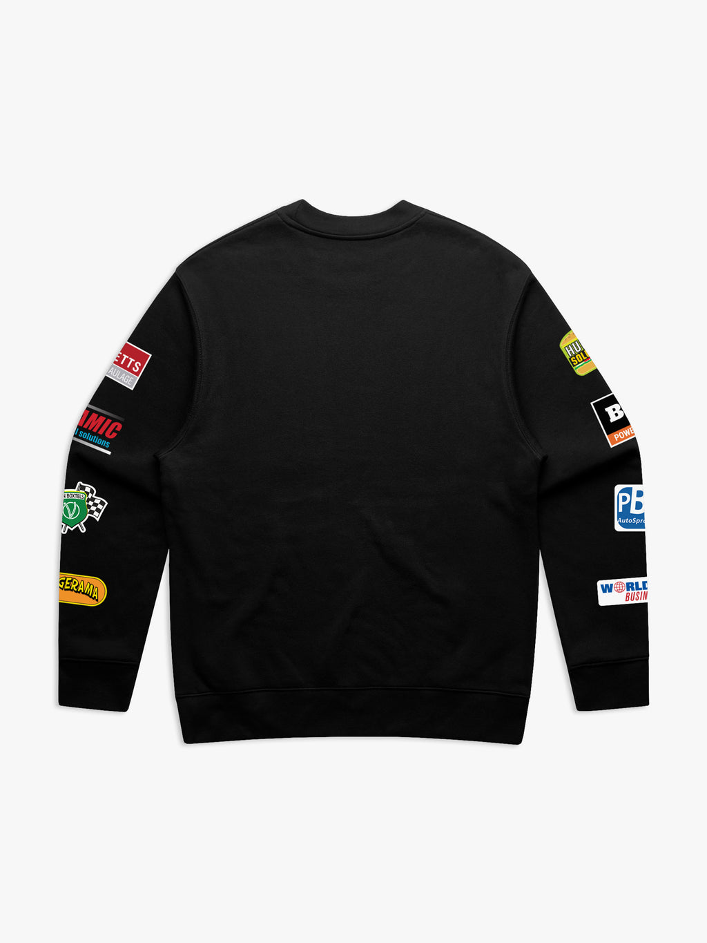 Upper Middle Bogan Wheeler Racing, Racing Crew Mens Sweatshirt