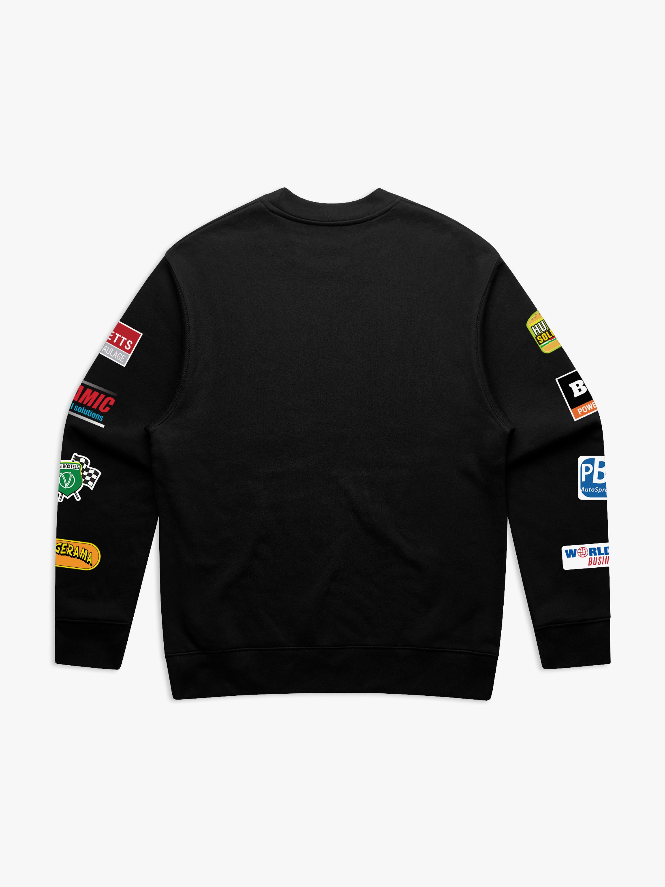 Upper Middle Bogan Wheeler Racing, Racing Crew Mens Sweatshirt