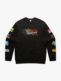 Upper Middle Bogan Wheeler Racing, Racing Crew Mens Sweatshirt