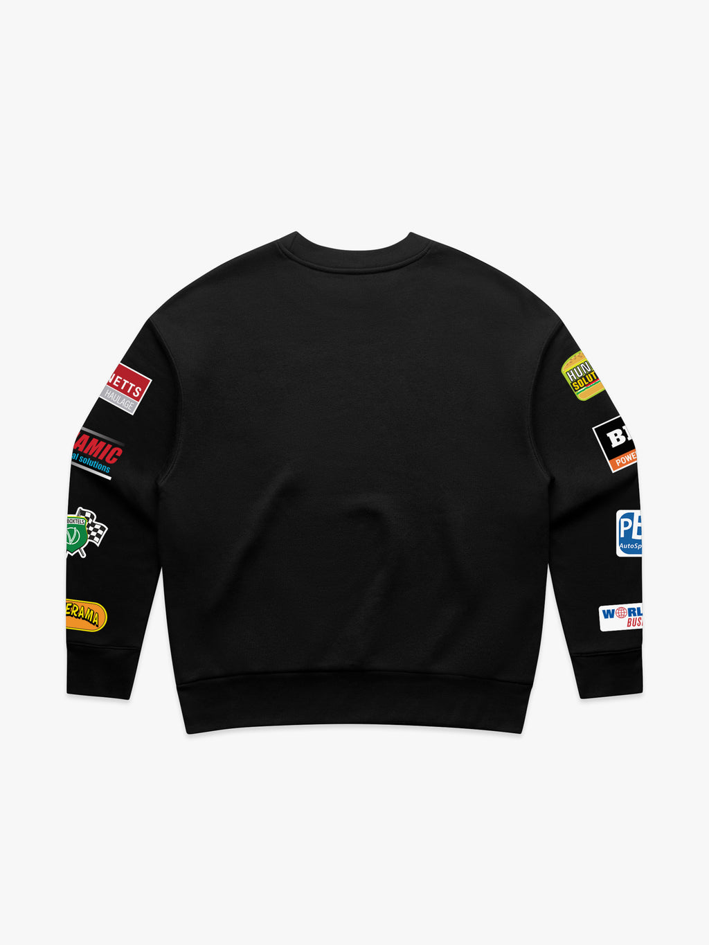 Upper Middle Bogan Wheeler Racing, Racing Crew Womens Sweatshirt