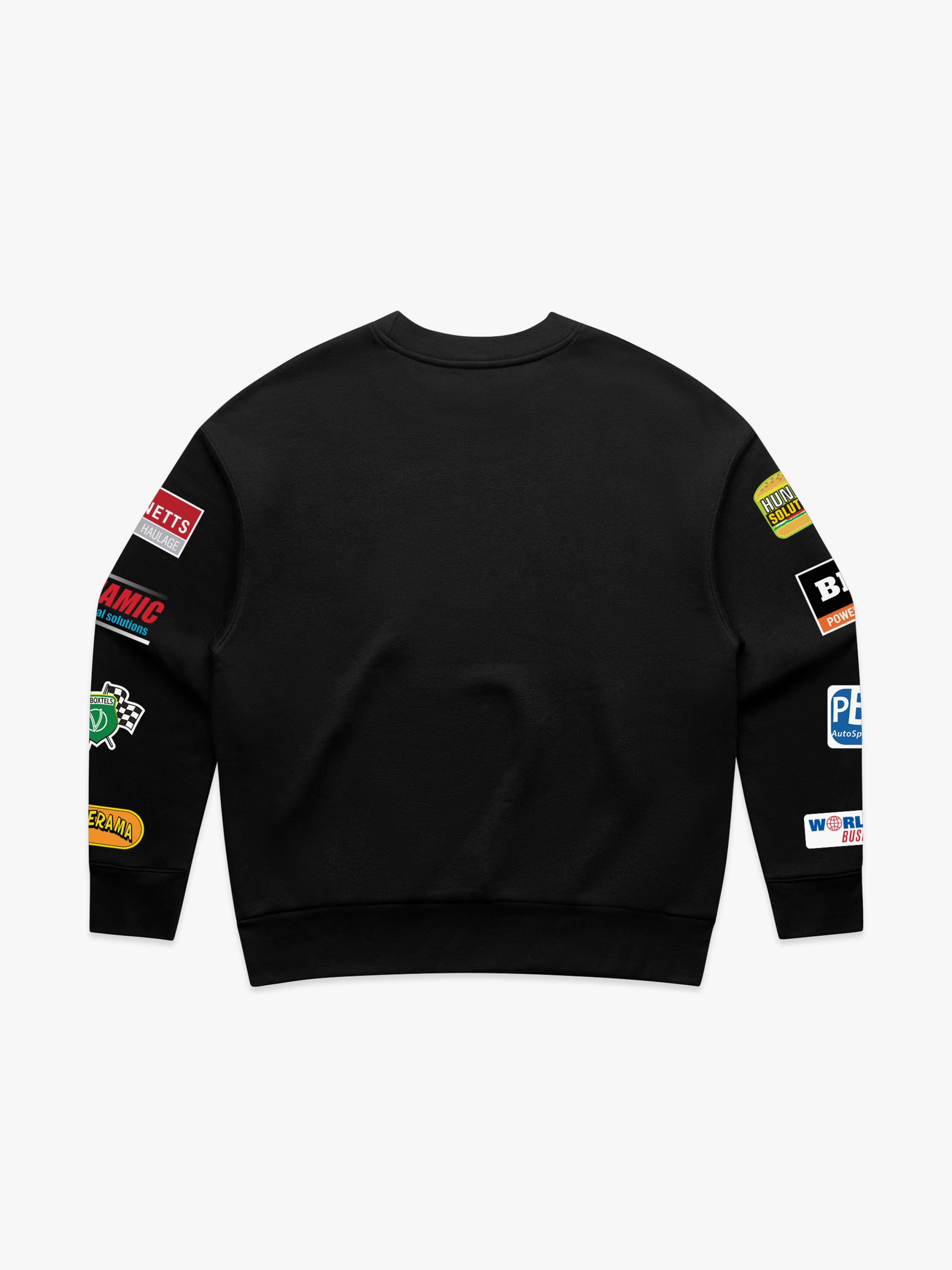 Upper Middle Bogan Wheeler Racing, Racing Crew Womens Sweatshirt