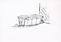 Official Ground Up original artwork for adults - Front View.