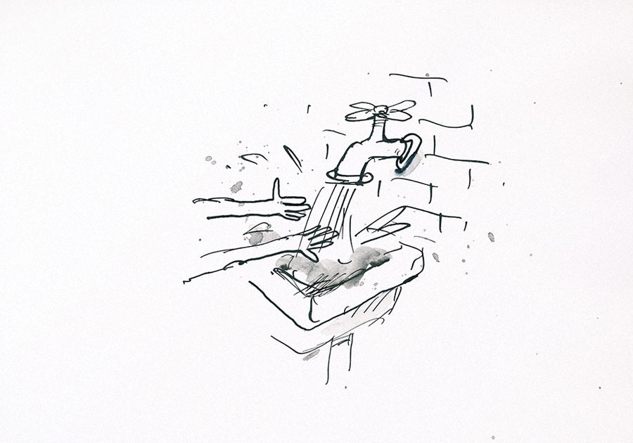 Official Ground Up original artwork for adults - Front View.